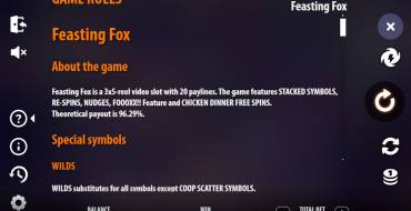 Feasting Fox: Rules