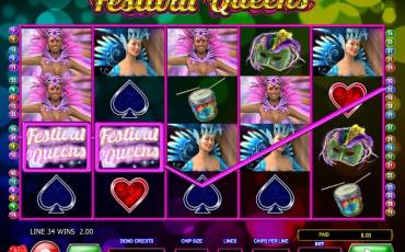 Festival Queens pokie NZ