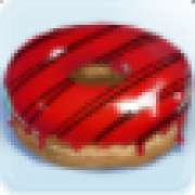 Красный донат symbol in Donuts pokie