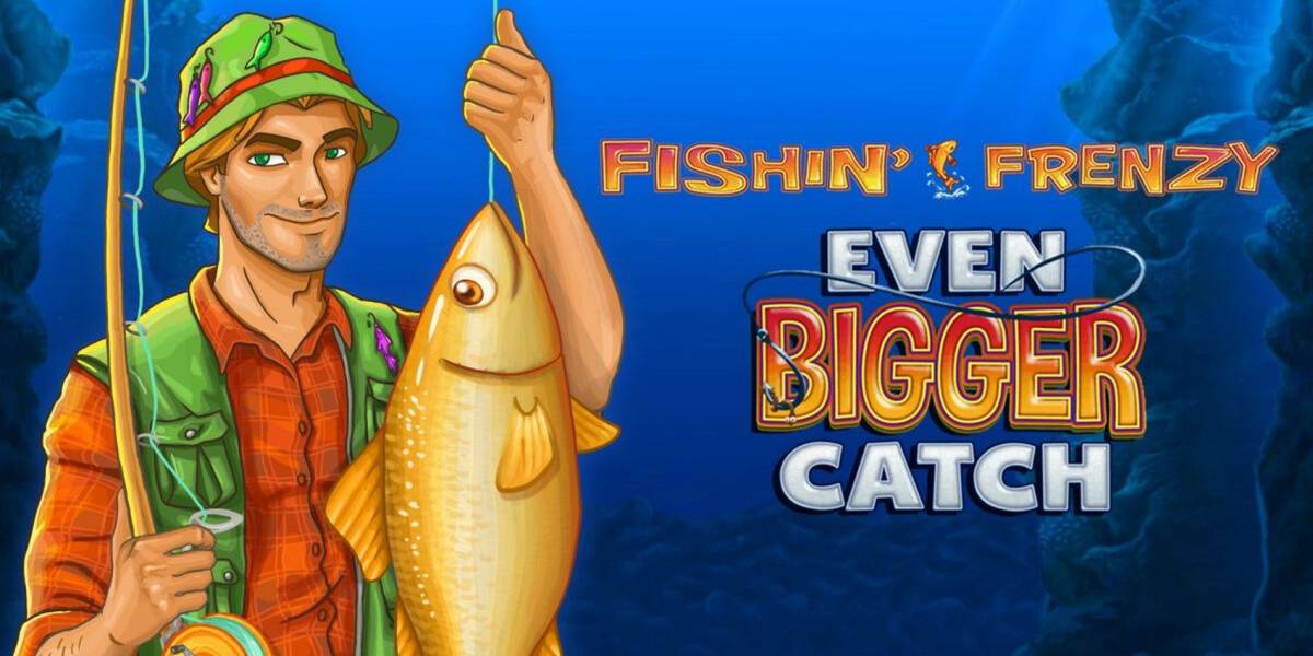 Fishin` Frenzy Even Bigger Catch pokie NZ