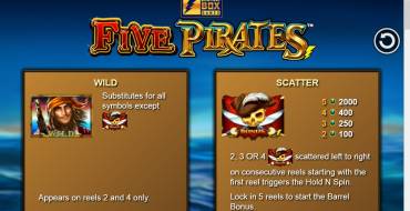 Five Pirates: 