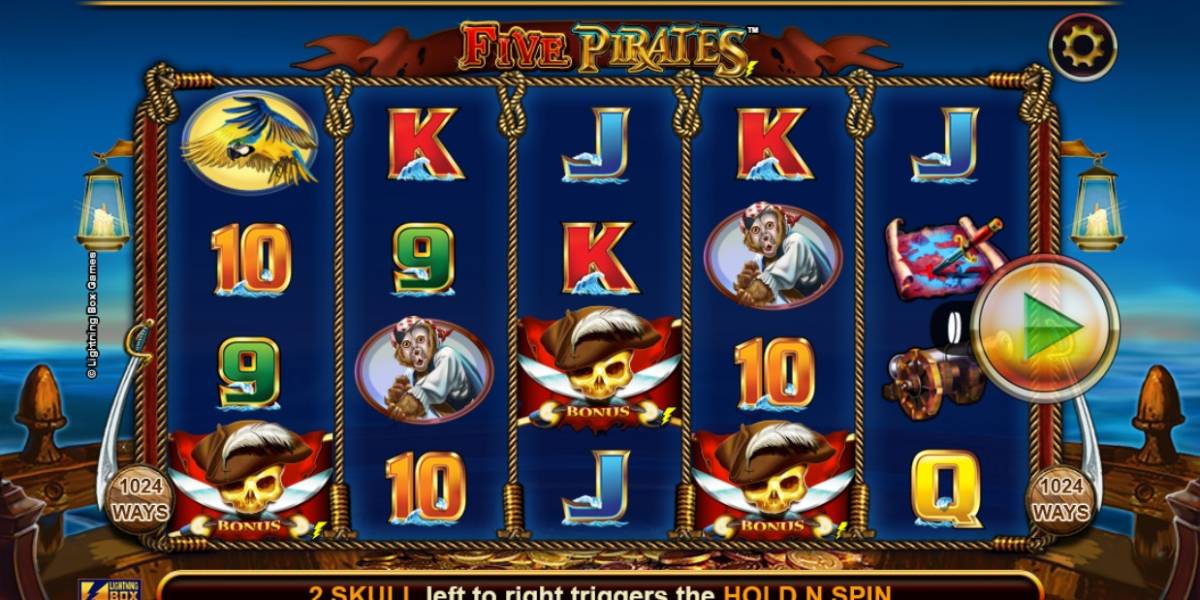 Five Pirates pokie NZ