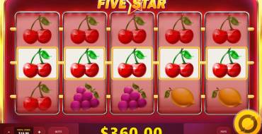 Five Star: Slot machine