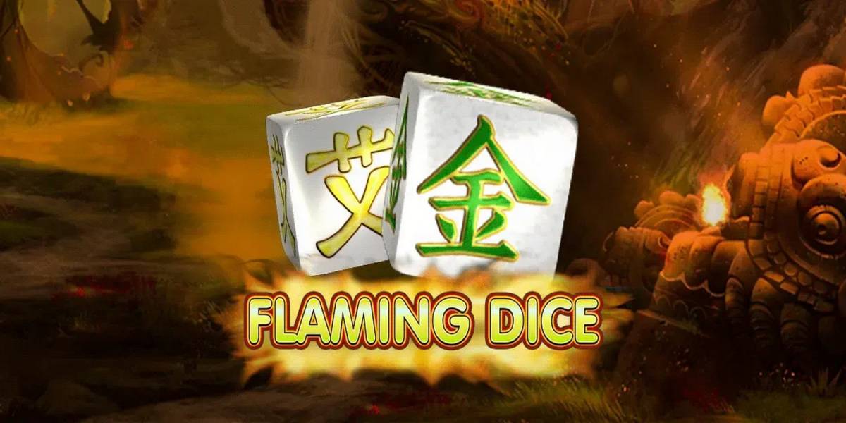 Flaming Dice pokie NZ