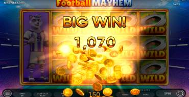 Football Mayhem: Winnings