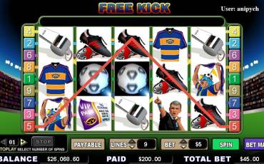 Free Kick pokie NZ