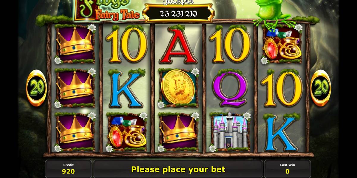 Frogs Fairy Tale pokie NZ