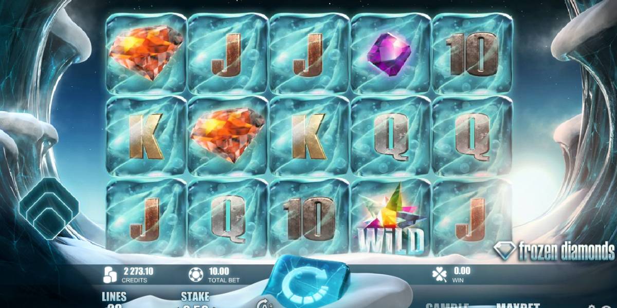 Frozen Diamonds pokie NZ