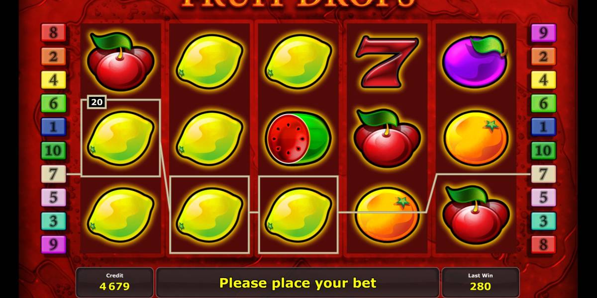 Fruit Drops pokie NZ