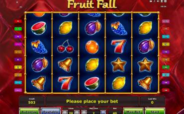 Fruit Fall pokie NZ