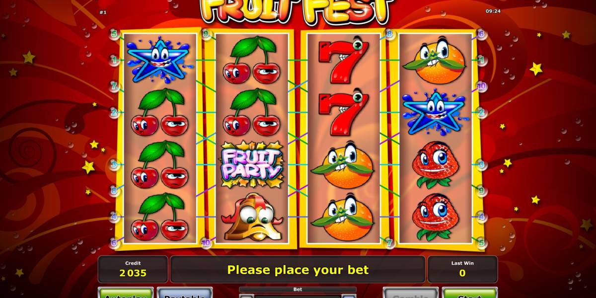 Fruit Fest pokie NZ