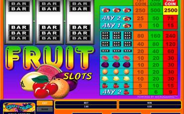 Fruit Slots pokie NZ