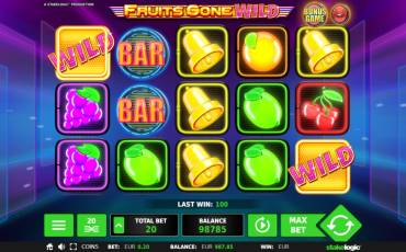 Fruits Gone Wild pokie NZ