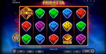 Fruletta Dice: Slot machine