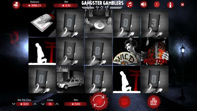 Play Gangster Gamblers pokie NZ
