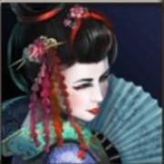 Geisha: Geisha on a blue background