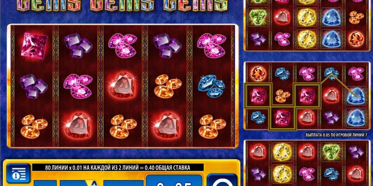 Gems Gems Gems pokie NZ