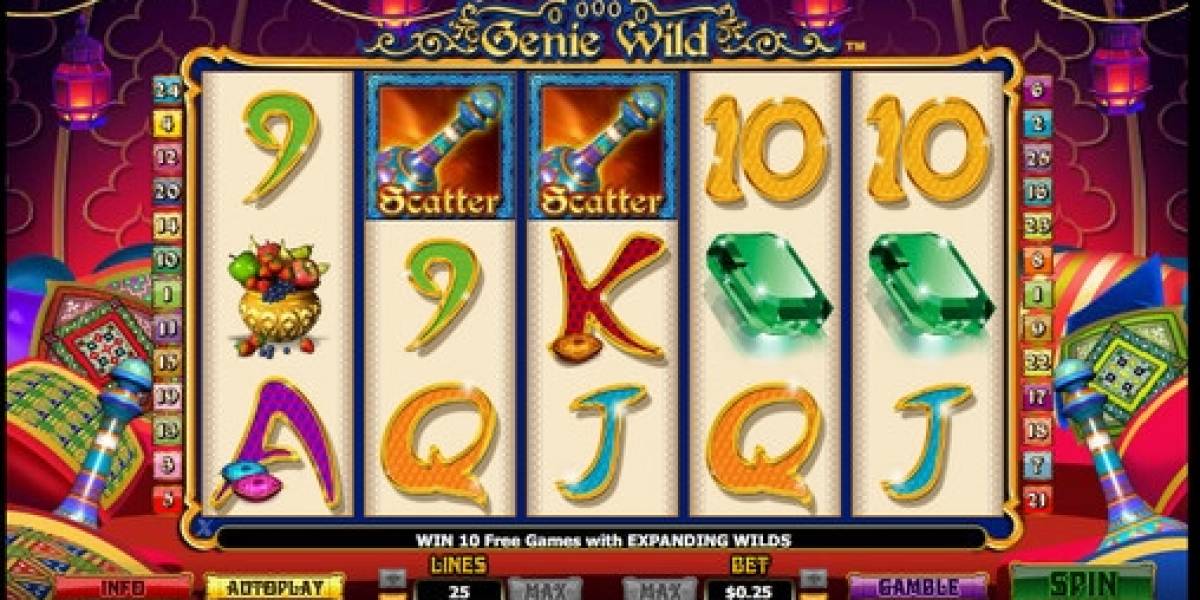 Genie Wild pokie NZ