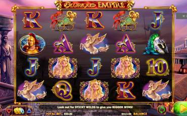 Glorious Empire pokie NZ