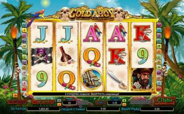 Gold Ahoy pokie NZ