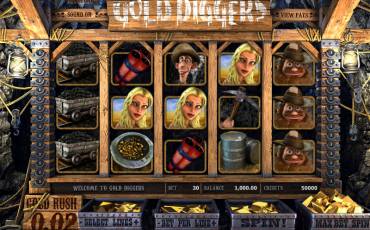 Gold Diggers pokie NZ