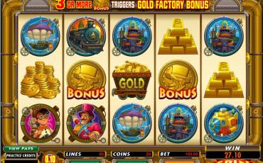 Gold Factory pokie NZ