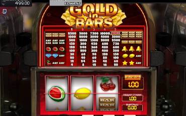 Gold in Bars pokie NZ