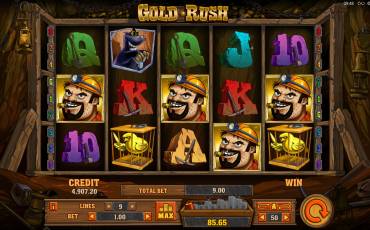 Gold Rush pokie NZ