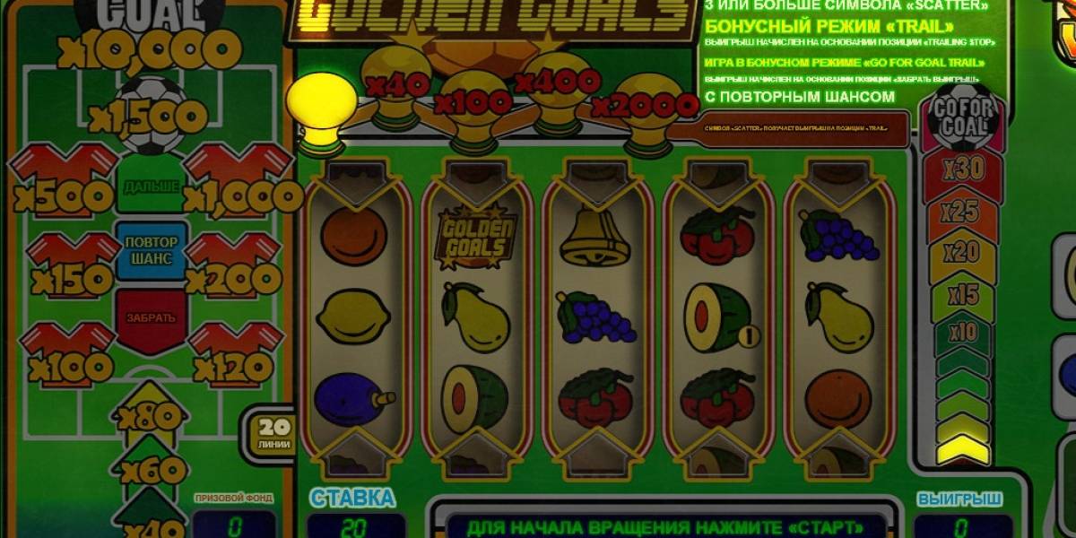 Golden Goals pokie NZ