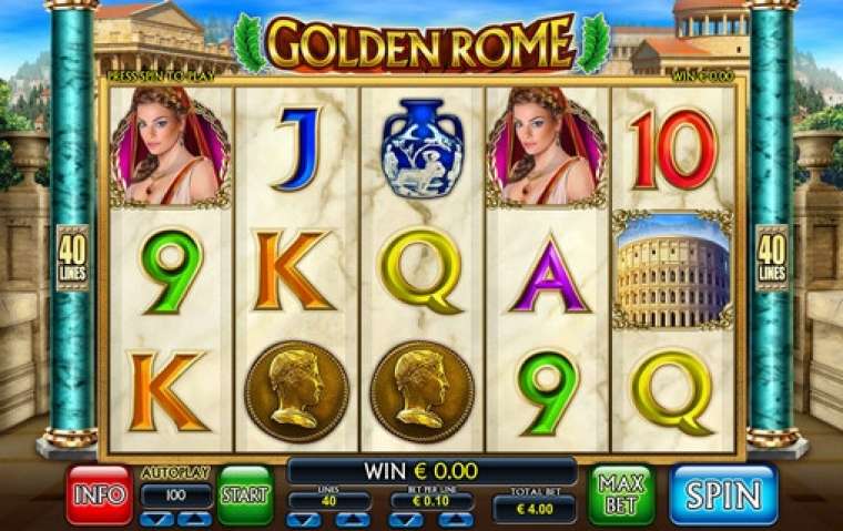 Play Golden Rome pokie NZ