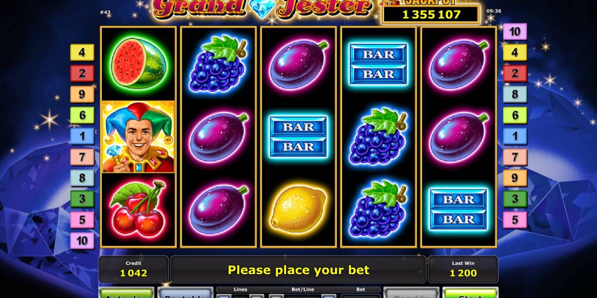 Grand Jester pokie NZ