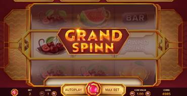 Grand Spinn: Design