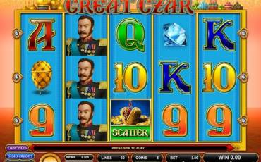 Great Czar pokie NZ