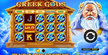 Greek Gods: Greek Gods by Pragmatic Play