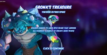 Gronk's Gems: Free spins