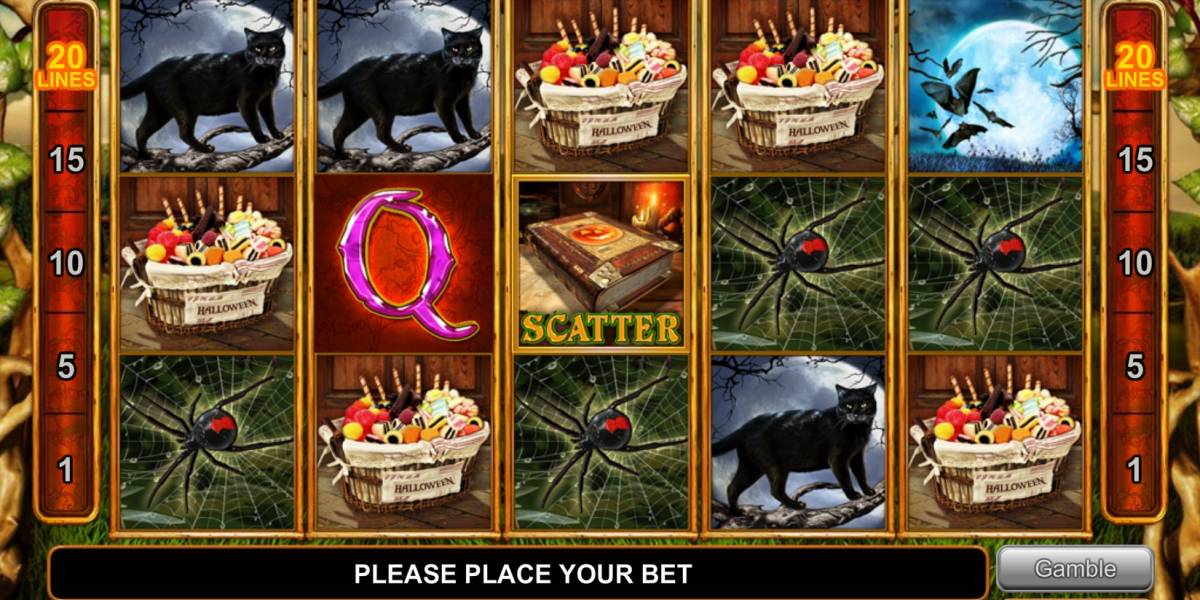 Halloween pokie NZ