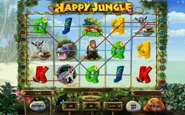 Happy Jungle pokie NZ