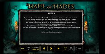 Haul of Hades: Rules