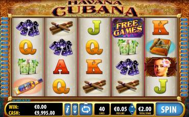 Havana Cubana pokie NZ