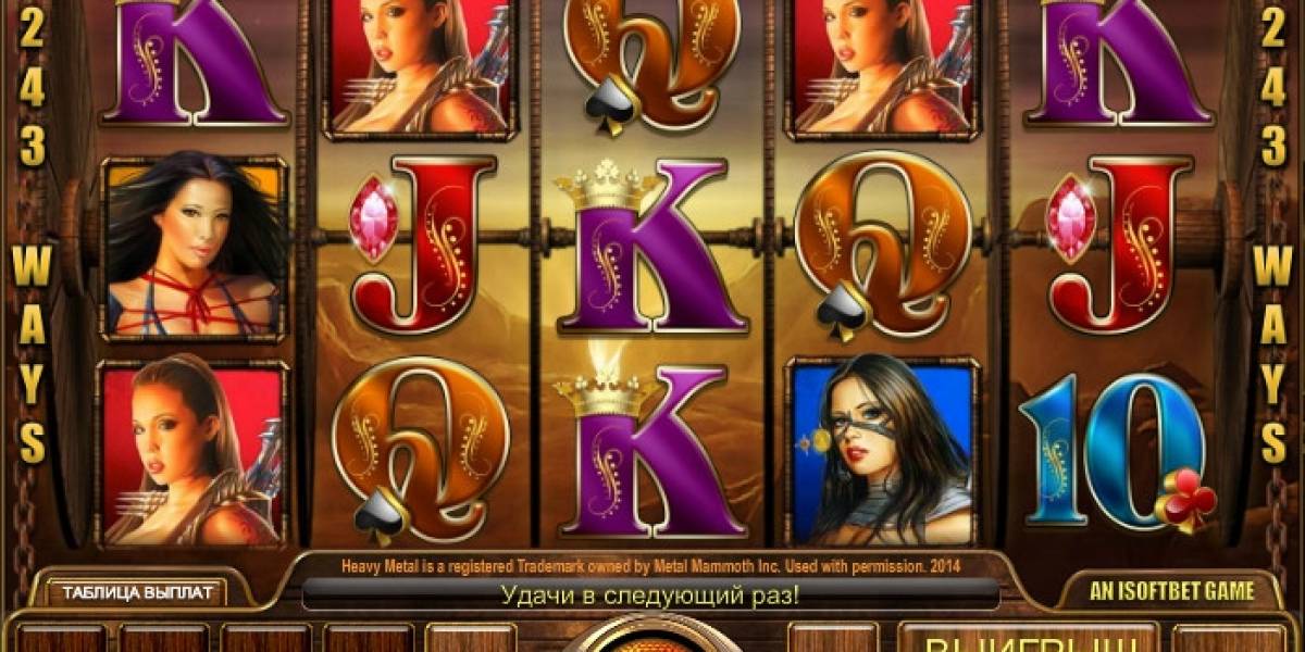 Heavy Metal: Warriors pokie NZ