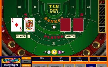 High Limit Baccarat online