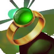 High Street Heist: A ring with a green stone