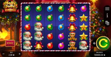 Holly Jolly Bonanza: Slot machine