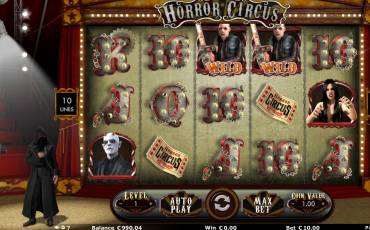 Horror Circus pokie NZ