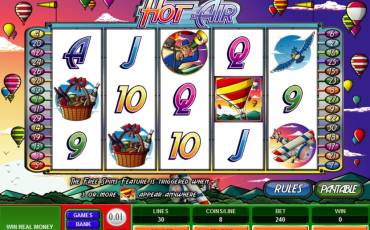 Hot Air pokie NZ