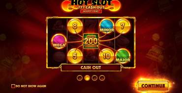 Hot Slot: 777 Cash Out Grand Gold Edition: Unique features