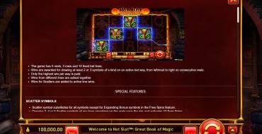 Hot Slot: Great Book of Magic: Rules