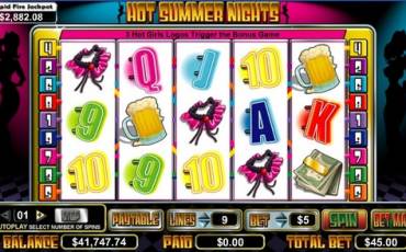 Hot Summer Nights pokie NZ