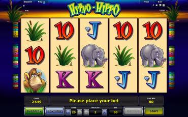 Hypno-Hippo pokie NZ