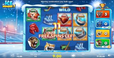 Ice Number One: Free spins and/or respins